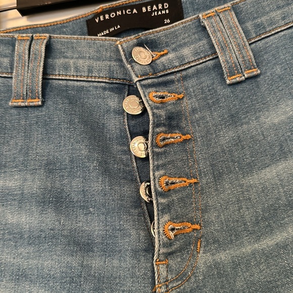 Veronica Beard high waist flare jeans - Picture 3 of 4